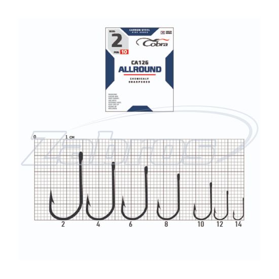 Фото Cobra Allround, CA126-012, 10 шт, Black