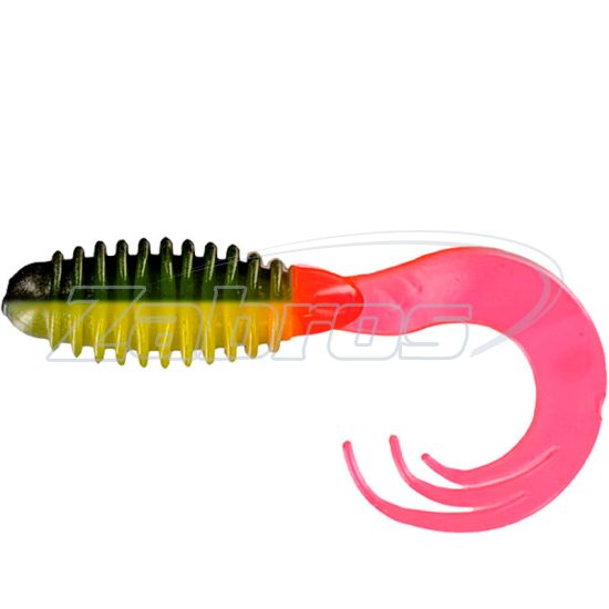 Фото Big Bite Baits Ring Triple Tip Grub, 2,00", 5,08 см, 10 шт, Bumble Bee