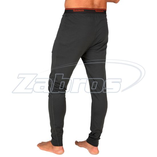 Купить Simms Lightweight Baselayer Bottom, 13311-003-30, M, Carbon