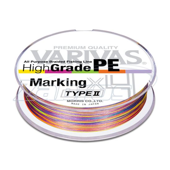 Фото Varivas High Grade PE Marking Type II X4, #1,2, 0,18 мм, 9,45 кг, 150 м