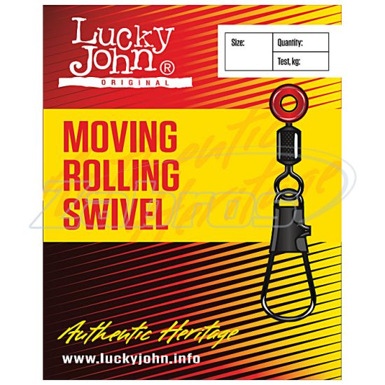 Фотографія Lucky John Moving Roling Swivel BH, 5056-00S, 10 кг, 10 шт
