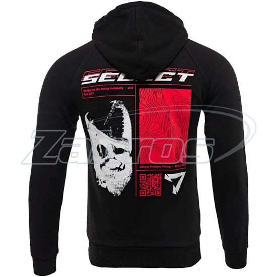 Фотографія Select Hoodie Lines Fish, XXL, Black