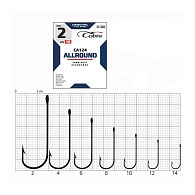 Крючок Cobra Allround, CA124-014, 10 шт, Nickel: купить, цена, Киев, Украина | Zabros