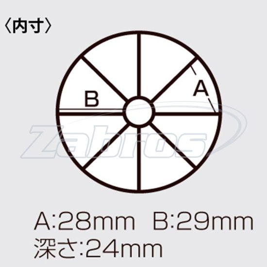 Фотографія Meiho PC-110, 200790, Ø11x2,8 см