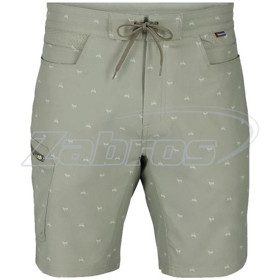 Фото Simms Seamount Board Shorts, 14373-1304-W38, Fishtail Pale Pine