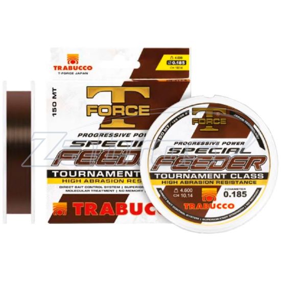 Фото Trabucco 24 T-Force Special Feeder, 051-42-220, 0,22 мм, 6,95 кг, 300 м, Dark Brown