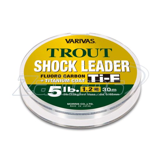 Фото Varivas Trout Shock Leader Ti F, 0,24 мм, 3,6 кг, 30 м