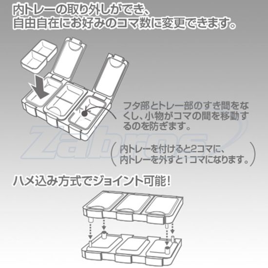 Картинка Meiho WG-6, 136785, 11,5x7,3x1,8 см