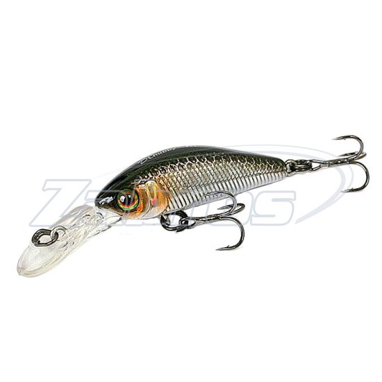 Фотографія Jackall D Chubby Minnow 35SP, 3,5 см, 2,7 г, 1,5 м, HL Silver Black