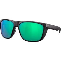 Поляризационные очки Costa Del Mar Ferg XL, 97963874267, Matte Black Green Mirror, Polycarbonate, купить, цены в Киеве и Украине, интернет-магазин | Zabros