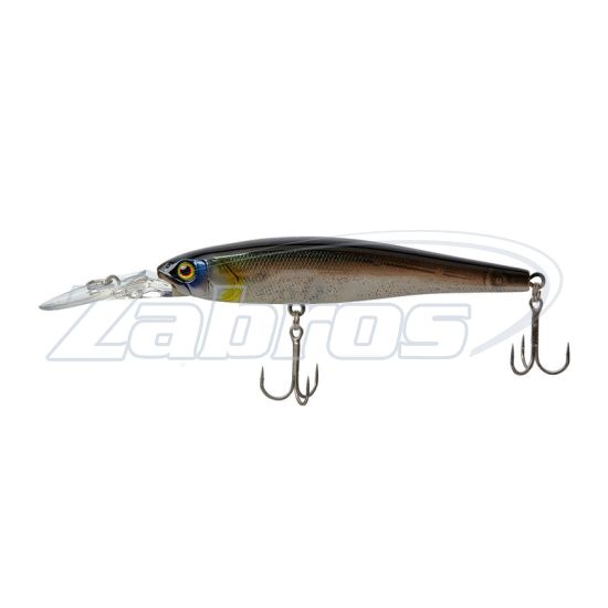 Фото Jackall Dowzvido 90SP, 9 см, 10,7 г, 2 м, Maruhata Dark Thunder/Clear Silver