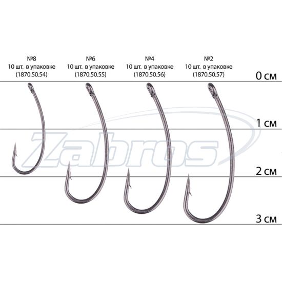 Картинка Select Carp Turn Down, 4, 10 шт, Black