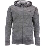 Толстовка Simms Challenger Hoody - Full Zip, 13281-083-60, XXL, Steel Heather, купить, цены в Киеве и Украине, интернет-магазин | Zabros