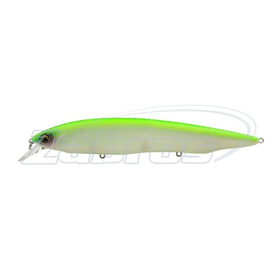 Фото Megabass Kanata 160F, 16 см, 32 г, 2,2 м, Crack Lime Chart