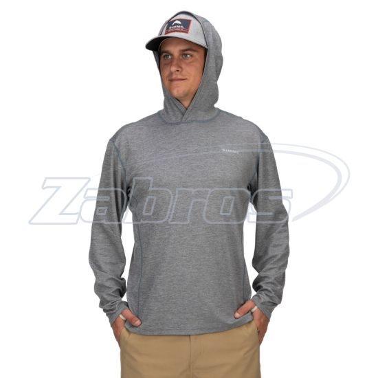 Фотография Simms BugStopper Hoody, 11707-083-60, XXL, Steel Heather