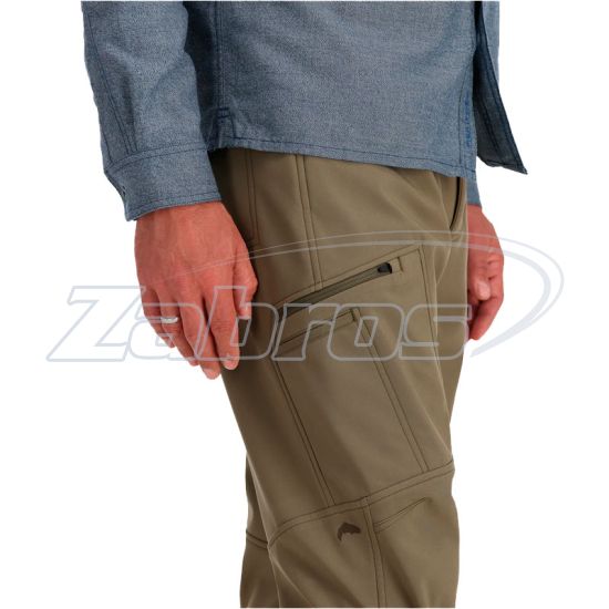 Ціна Simms Rogue Softshell Pants, 13856-781-40R, Dark Stone