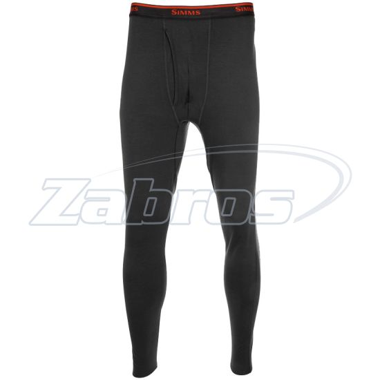 Фото Simms Lightweight Baselayer Bottom, 13311-003-50, XL, Carbon