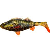 Силікон Savage Gear 4D Perch Shad, 4,90", 12,5 см, 20 г, 1 шт, Motoroil UV, купити, ціни в Києві та Україні, інтернет-магазин | Zabros