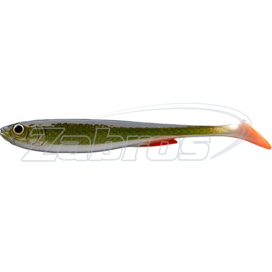 Фото Силикон Daiwa Prorex Real Slim Shady, 15100-219, 4,15", 10,5 см, 8 г, 1 шт, Natural Green Roach