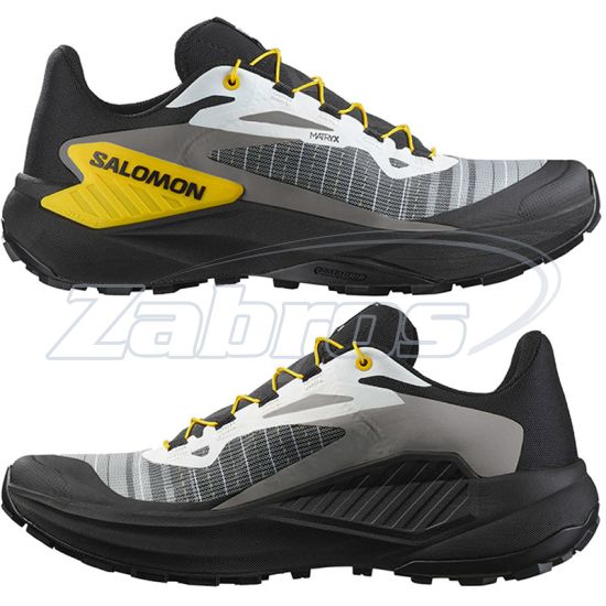 Фотография Salomon Genesis, L47762800, 10, Black/White/Lemon
