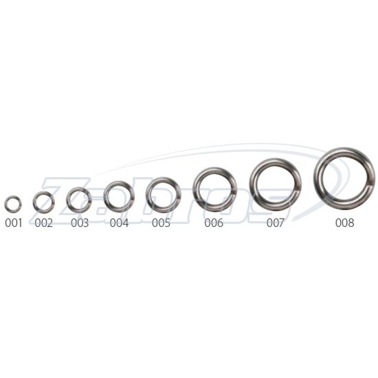 Фото Gamakatsu Hyper Split Ring, 4, 22 кг, 10 шт