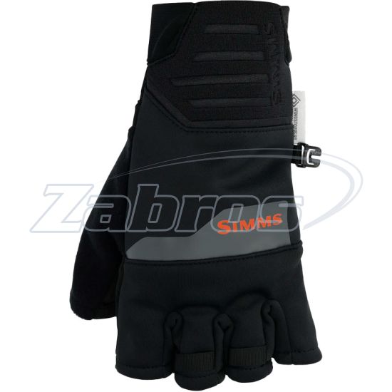 Фото Simms Windstopper Half-Finger Fishing Glove, 13795-001-50, XL, Black