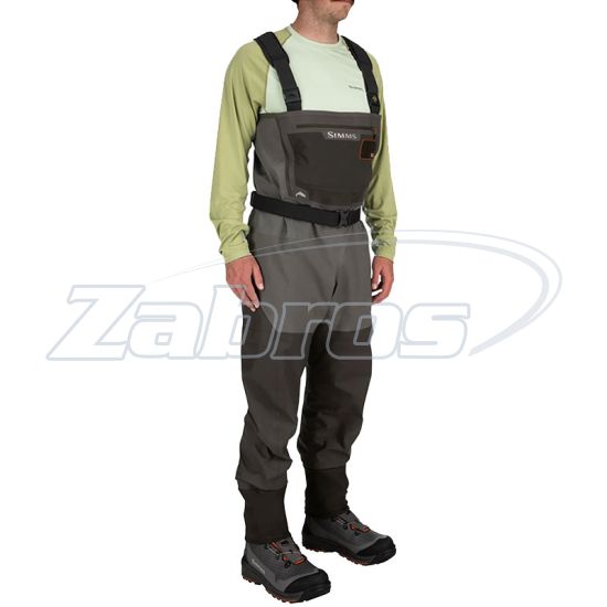 Картинка Simms G3 Guide Waders - Stockingfoot, 13476-042-4012, L 12-13, Gunmetal