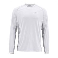 Футболка Simms Solarflex Crewneck Shirt-Solid, 12726-183-60, XXL, White 2, купити, ціни в Києві та Україні, інтернет-магазин | Zabros