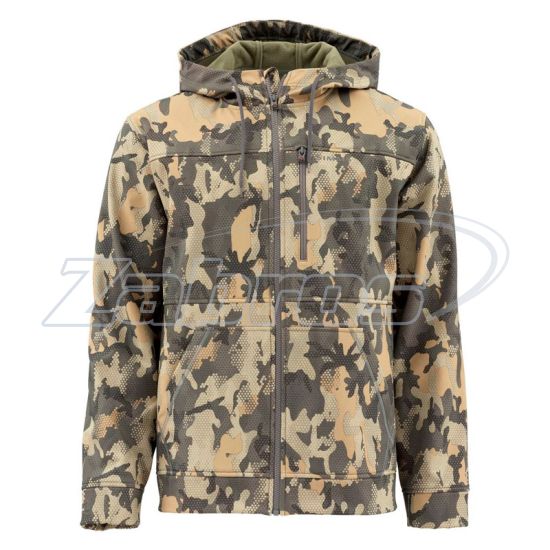 Фото Simms Rogue Hoody, 12654-915-50, XL, Hex Flo Camo Timber