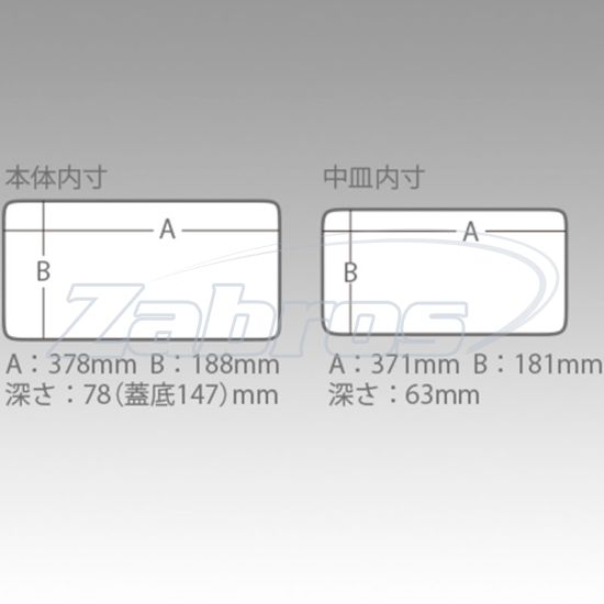 Картинка Meiho Hard Master 400, 40x23x18 см