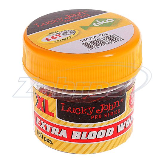 Фото Lucky John Extra Blood Worm, 160 шт
