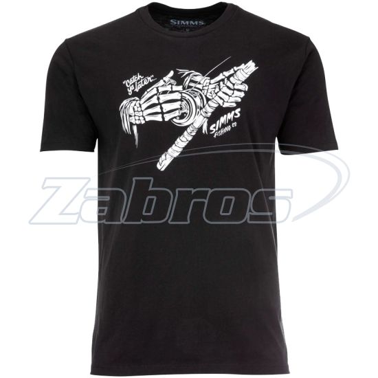 Фото Simms Grim Reeler T-Shirt, 13531-001-50, XL, Black