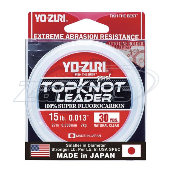 Фото Флюорокарбон Yo-Zuri Topknot Leader, 0,28 мм, 5,4 кг, 27 м