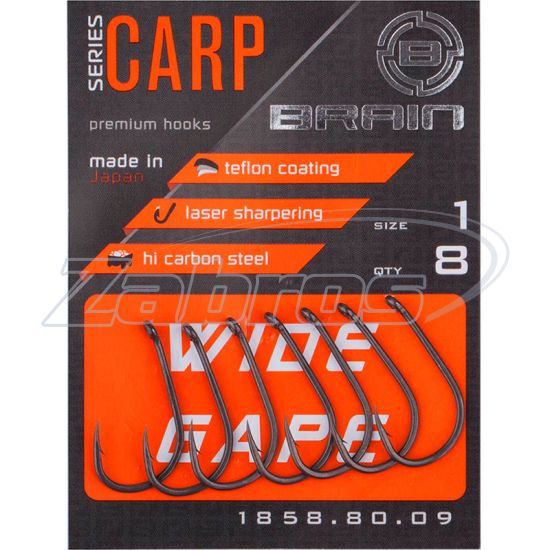 Малюнок Brain Wide Gape, 1, 8 шт, Black