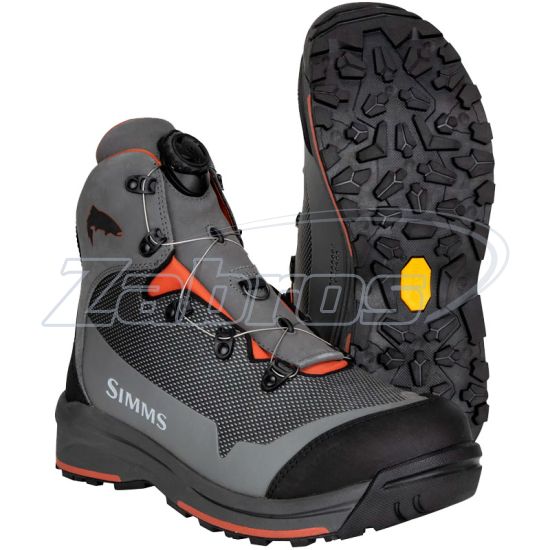 Фото Simms Guide BOA Wading Boot - Vibram, 13509-096-11, Slate