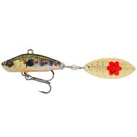 Тейл-спиннер Savage Gear 3D Sticklebait Tailspin, 13 г, 7,3 см, Brown Trout Smolt, купить, цены в Киеве и Украине, интернет-магазин | Zabros