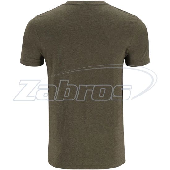 Фотография Simms Logo T-Shirt, 12803-1274-30, M, Loden Heather