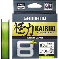 Шнур Shimano Kairiki 8+, 0,06 мм, 4,8 кг, 150 м, Mantis Green, купить, цены в Киеве и Украине, интернет-магазин | Zabros