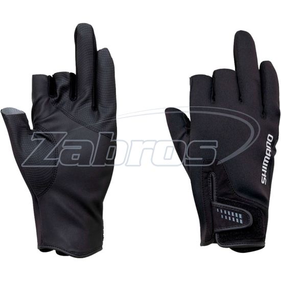 Фото Shimano Pearl Fit 3 Gloves, S, Black