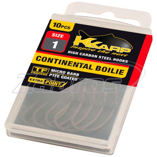 Фотография K-Karp Continental Boilie, 197-52-060, 6, 10 шт