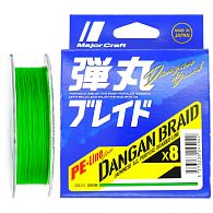 Шнур Major Craft Dangan Braid X8, #1,5, 0,2 мм, 13,5 кг, 200 м, Green, купить, цены в Киеве и Украине, интернет-магазин | Zabros