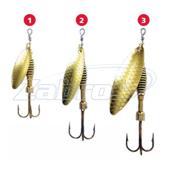 Фотография Rublex Celta Long, блистер, #1, 5 г, 6 см, 2 шт, ORO