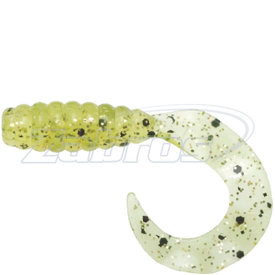 Фото Z-Man Grubz, 3,50", 8,9 см, 6 шт, Chartreuse Sparkle