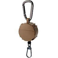 Ретрівер DaiichiSeiko Carabiner Reel + Micro Case, 32150, Dark Earth, купити, ціни в Києві та Україні, інтернет-магазин | Zabros