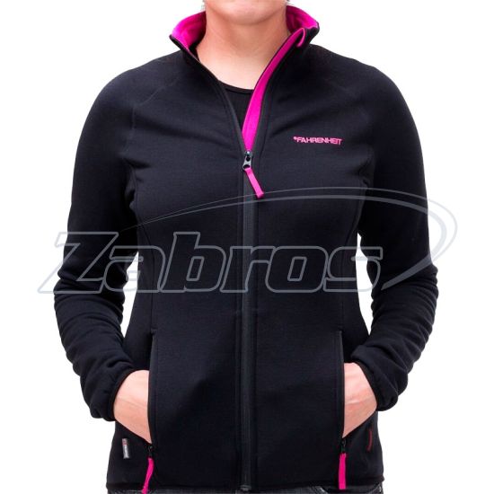 Фото Fahrenheit Power Stretch Pro Full ZIP Woman, FAPSPRO10501XL/R, Black