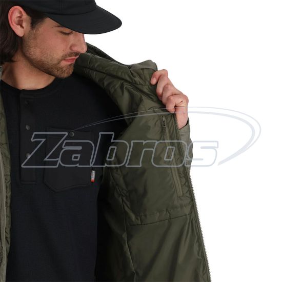 Купить Simms Fall Run Insulated Hoody, 14390, L, Smokey Olive