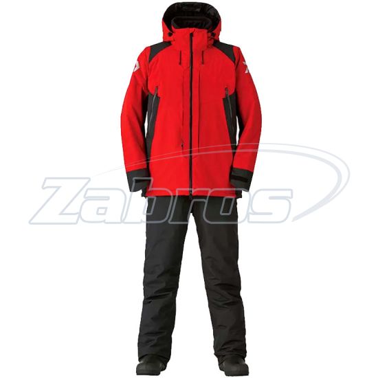 Фото Daiwa DW-3420E Rainmax High Loft Winter Suit, M, Red/Black
