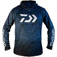 Толстовка Daiwa Sun Protection Hoodie, M, Navy, купить, цены в Киеве и Украине, интернет-магазин | Zabros