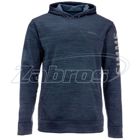 Фото Simms Challenger Hoody, 13280-194-40, L, Admiral Blue Heather