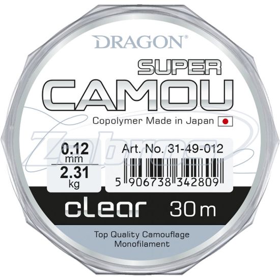 Фото Dragon Super Camou Clear, 31-49-014, 0,14 мм, 2,8 кг, 30 м